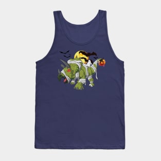 Mummy Triceratops Dinosaur Tank Top